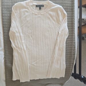 Banana Republic Cream Crew Neck Sweater